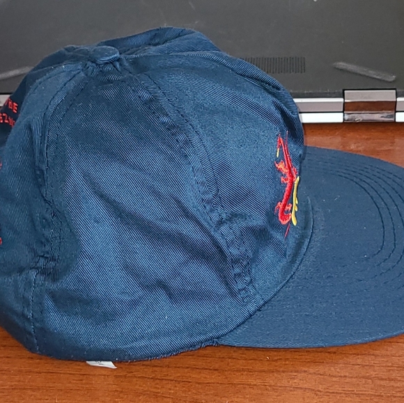 Pilatus Red Dragon black cotton adjustable strap Cap Hat lone size pre-owned - Picture 5 of 6